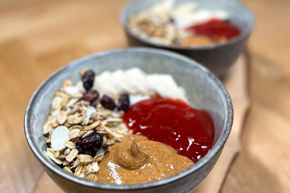 Kold Grød Quinoa & Chiafrø Opskrift Danish Granola Company