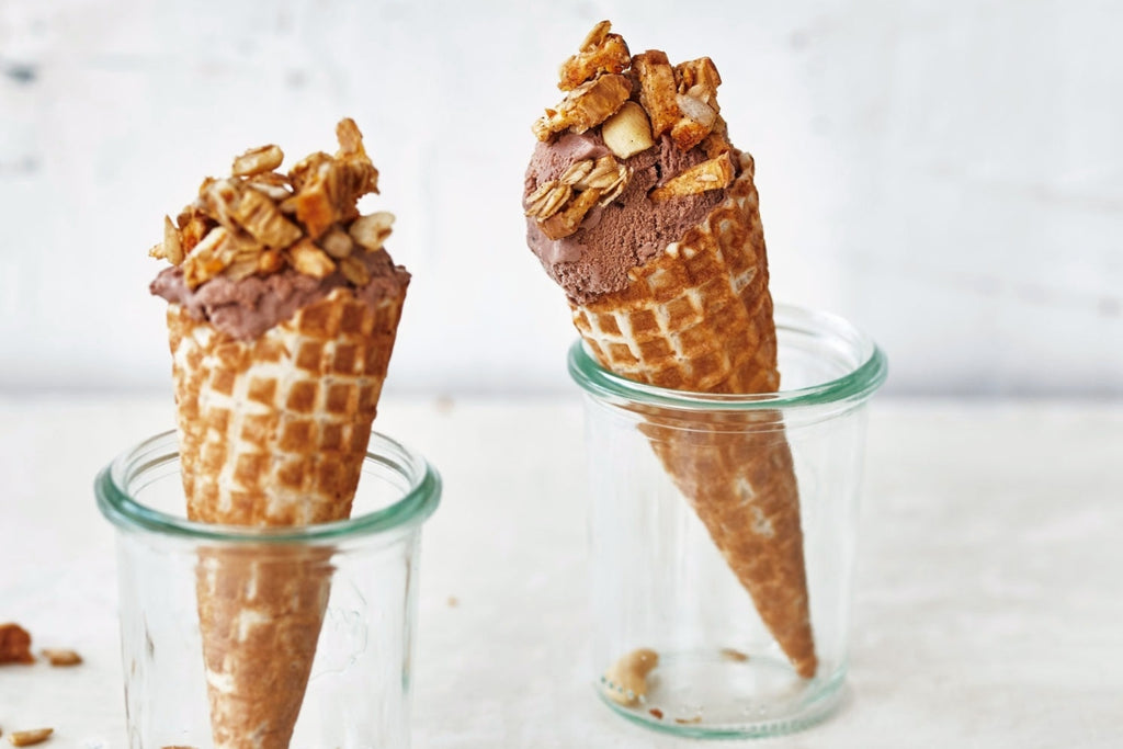 Italiensk Hasselnøddeis - Dit Desserteventyr
