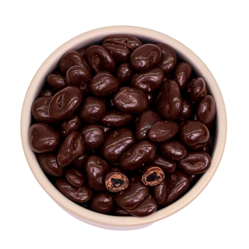 ØKO Tranebær med Mørk Chokolade fra Danish Granola Company fotograferet fra oven
